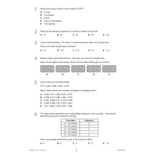 11+ GL Maths Practice Papers: Ages 10-11 - Pack 3 (with Parents' Guide & Online Edition) Look Inside Image 2