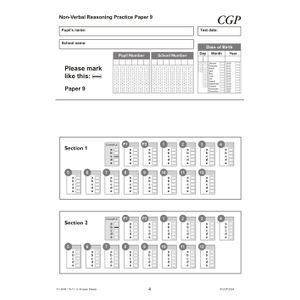 11+ GL Non-Verbal Reasoning Practice Papers: Ages 10-11 Pack 3 (inc Parents' Guide & Online Edition) Look Inside Image 5