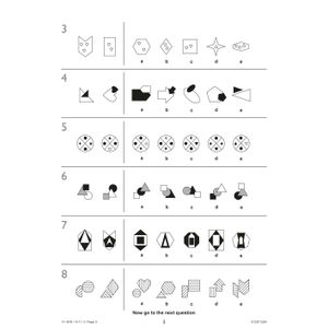 11+ GL Non-Verbal Reasoning Practice Papers: Ages 10-11 Pack 3 (inc Parents' Guide & Online Edition) Look Inside Image 3