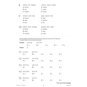 11+ GL Verbal Reasoning Practice Papers: Ages 10-11 - Pack 3 (with Parents' Guide & Online Edition) Look Inside Image 3