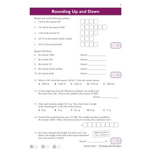 11+ Maths Practice Book & Assessment Tests - Ages 10-11 (for all test providers) Look Inside Image 3