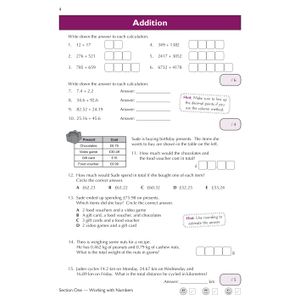 11+ Maths Practice Book & Assessment Tests - Ages 10-11 (for all test providers) Look Inside Image 4