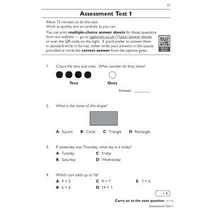 11+ Maths Practice Book & Assessment Tests - Ages 5-6 (for all test providers) Look Inside Image 6