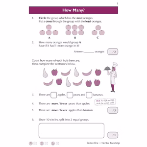 11+ Maths Practice Book & Assessment Tests - Ages 5-6 (for all test providers) Look Inside Image 5