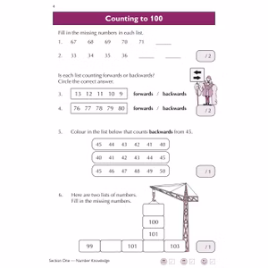 11+ Maths Practice Book & Assessment Tests - Ages 5-6 (for all test providers) Look Inside Image 4
