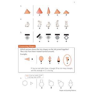 11+ Non-Verbal Reasoning Practice Book & Assessment Tests - Ages 6-7 (for all test providers) Look Inside Image 3