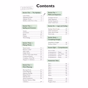 11+ Verbal Reasoning Practice Book & Assessment Tests - Ages 5-6 (for all test providers) Look Inside Image 1