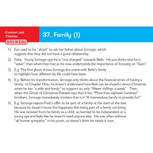 A Christmas Carol Revision Question Cards (Ages 14-16) Look Inside Image 6