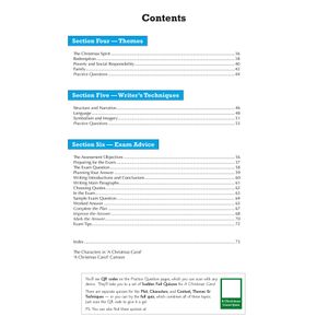 A Christmas Carol Study & Workbook Pack (Ages 14-16) Look Inside Image 2