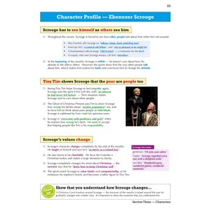 A Christmas Carol Text Guide (Ages 14-16) Look Inside Image 4