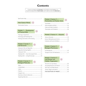 A-Level Biology: OCR A Year 1 & 2 Complete Revision & Practice w/Online Ed (For exams from 2026) Look Inside Image 1