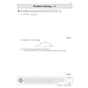 A-Level Maths Edexcel Exam Practice Workbook (includes Answers) Look Inside Image 6