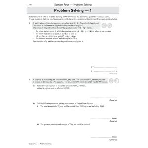 A-Level Maths Edexcel Exam Practice Workbook (includes Answers) Look Inside Image 3