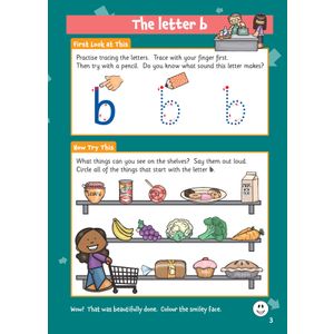 ABC Activity Book for Ages 3-5: perfect for learning the alphabet Look Inside Image 4