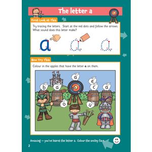 ABC Activity Book for Ages 3-5: perfect for learning the alphabet Look Inside Image 3