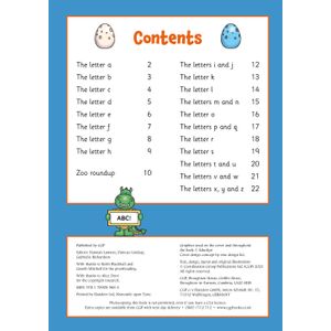 ABC Wipe-Clean Activity Book for Ages 3-5 (with pen) Look Inside Image 1