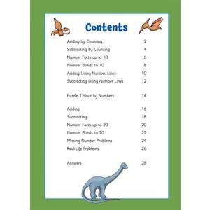Addition & Subtraction Activity Book for Ages 5-6 (Year 1) Look Inside Image 1