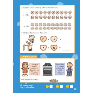 Addition & Subtraction Activity Book for Ages 5-6 (Year 1) Look Inside Image 3