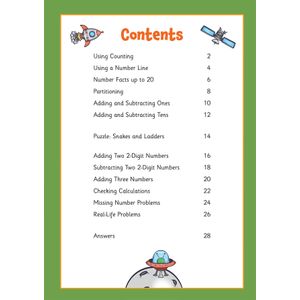 Addition & Subtraction Activity Book for Ages 6-7 (Year 2) Look Inside Image 1