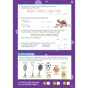 Algebra Activity Book for Ages 10-11 (Year 6) Look Inside Image 3