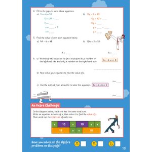 Algebra Activity Book for Ages 10-11 (Year 6) Look Inside Image 5