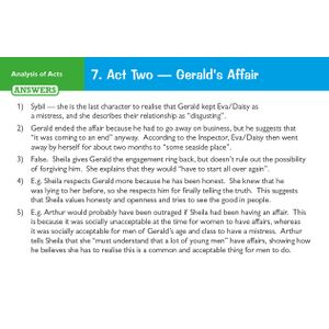 An Inspector Calls Revision Question Cards (Ages 14-16) Look Inside Image 2