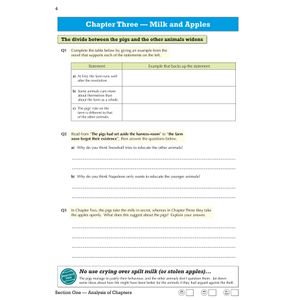 Animal Farm Study & Workbook Pack (Ages 14-16) Look Inside Image 12