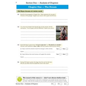 Animal Farm Workbook (Ages 14-16) Look Inside Image 4