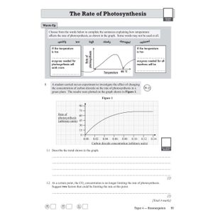 GCSE Biology AQA Higher Exam Practice Workbook Look Inside Image 8