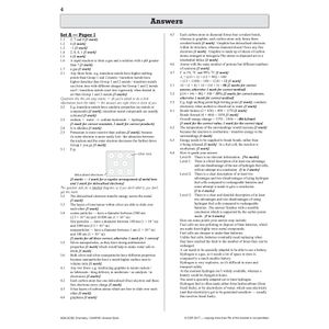 AQA GCSE Chemistry Practice Papers Higher Pack 1 (Ages 15-16) Look Inside Image 5