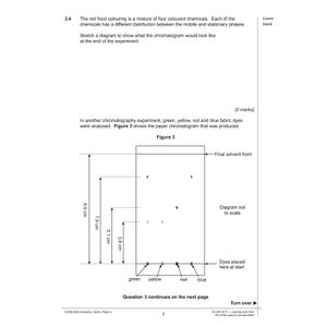 AQA GCSE Chemistry Practice Papers Higher Pack 2 (Ages 15-16) Look Inside Image 6