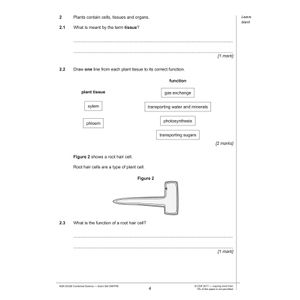 AQA GCSE Combined Science Practice Papers Foundation Pack 1 (Ages 15-16) Look Inside Image 3