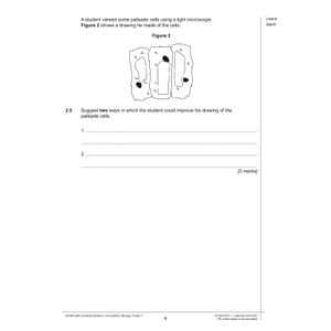 AQA GCSE Combined Science Practice Papers Foundation Pack 2 (Ages 15-16) Look Inside Image 3