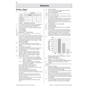 AQA GCSE Combined Science Practice Papers Foundation Pack 2 (Ages 15-16) Look Inside Image 5