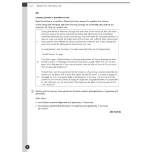 AQA GCSE English Exam Workbook (Ages 14-16) Look Inside Image 1