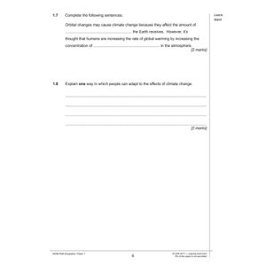 AQA GCSE Geography Practice Papers (Ages 15-16) Look Inside Image 6
