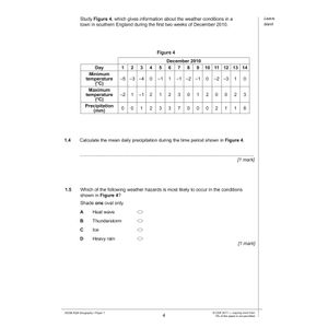 AQA GCSE Geography Practice Papers (Ages 15-16) Look Inside Image 4
