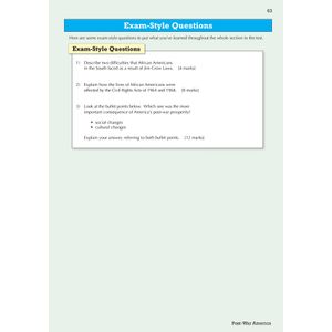 AQA GCSE History America 1920-1973 Study Guide (Ages 14-16) Look Inside Image 6