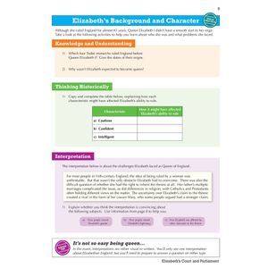 AQA GCSE History Elizabethan England Study Guide (Ages 14-16) Look Inside Image 4