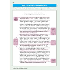 AQA GCSE History Elizabethan England Study Guide (Ages 14-16) Look Inside Image 5