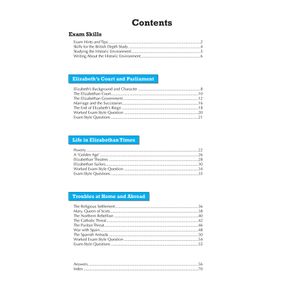 AQA GCSE History Elizabethan England Study Guide (Ages 14-16) Look Inside Image 1