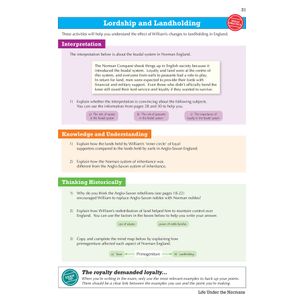 AQA GCSE History Norman England Study Guide (Ages 14-16) Look Inside Image 6