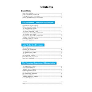 AQA GCSE History Norman England Study Guide (Ages 14-16) Look Inside Image 1