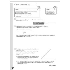 AQA GCSE Maths Exam Workbook Higher (Ages 14-16) Look Inside Image 3