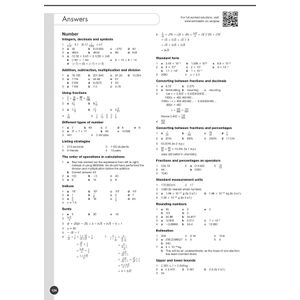 AQA GCSE Maths Exam Workbook Higher (Ages 14-16) Look Inside Image 5