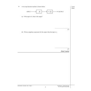AQA GCSE Maths Practice Papers Foundation (Ages 15-16) Look Inside Image 5