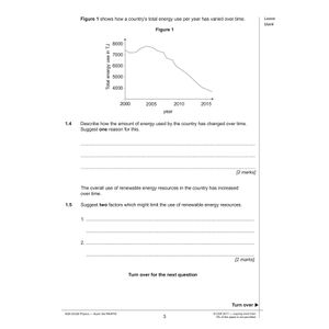 AQA GCSE Physics Practice Papers Higher Pack 1 (Ages 15-16) Look Inside Image 2