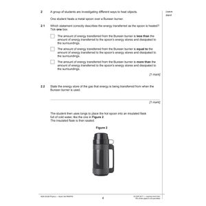AQA GCSE Physics Practice Papers Higher Pack 1 (Ages 15-16) Look Inside Image 3