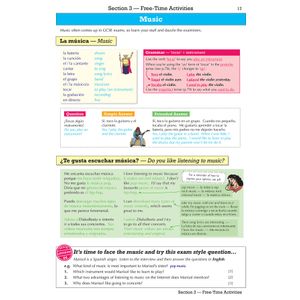 AQA GCSE Spanish Revision Guide (Ages 14-16) Look Inside Image 3