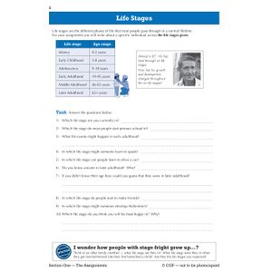 BTEC Tech Award in Health & Social Care: Course Booklets Pack (for courses starting in 2022) Look Inside Image 5